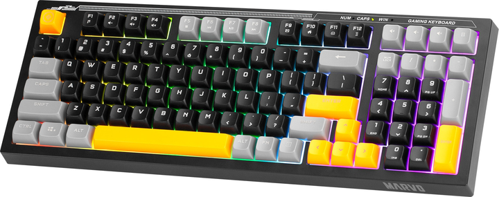 Klawiatura przewodowa Marvo K638A Soldat S50A USB Black (6932391935859) - obraz 2