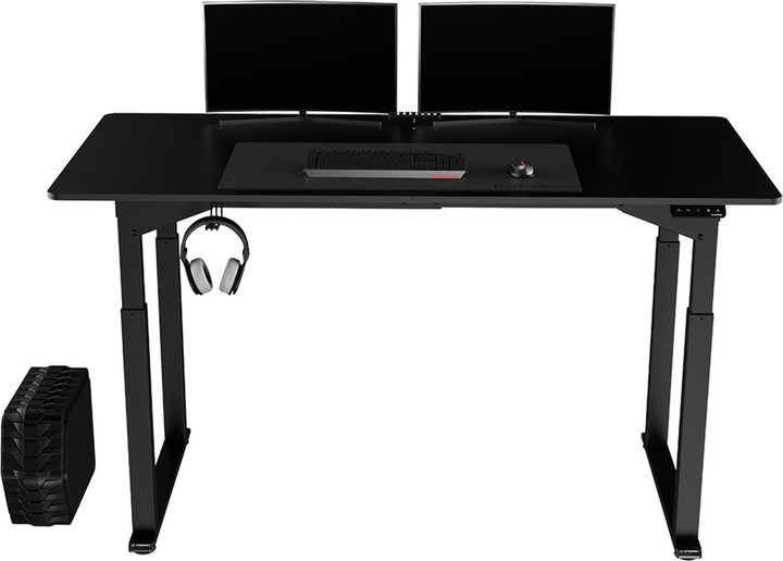 Biurko gamingowe ULTRADESK Uplift V2 Black (UDESK-UP-BBDE) - obraz 5