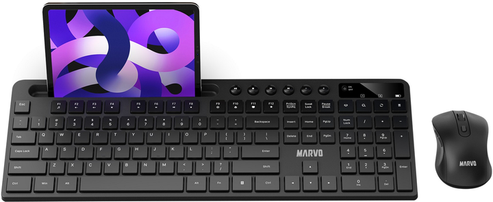 Комплект бездротовий Marvo KC411W Black (KC411W BK) - зображення 2