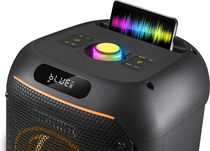 Портативна колонка Defender Boomer 65 65W RGB Black (4745091890326) - зображення 9