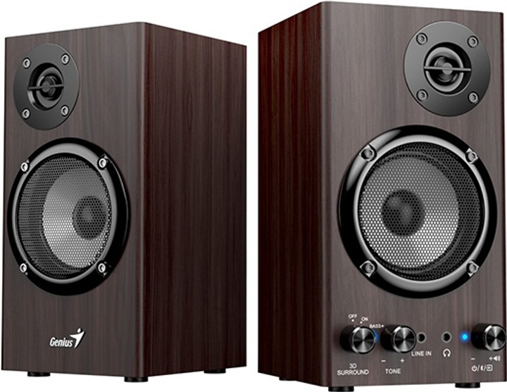 Акустична система Genius SP-HF520BT Dark Brown (31730054401) - зображення 2