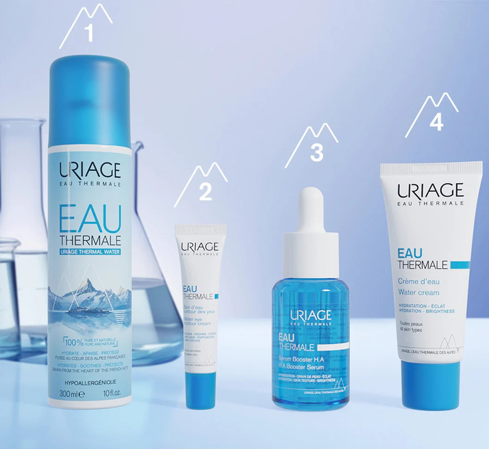 Термальна вода Uriage зволожуюча 300 мл (3661434000522) - зображення 3