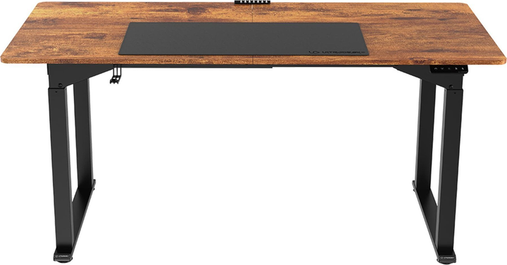 Biurko gamingowe ULTRADESK Uplift V2 Brown (UDESK-UP-OODE) - obraz 7