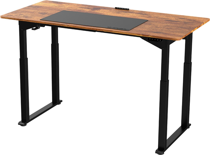 Biurko gamingowe ULTRADESK Uplift V2 Brown (UDESK-UP-OODE) - obraz 13