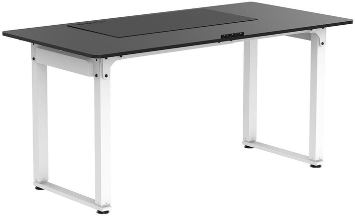 Biurko gamingowe ULTRADESK Uplift V2 Black/White (UDESK-UP-WTBB) - obraz 8