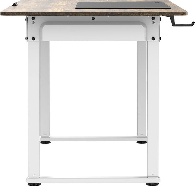 Biurko gamingowe ULTRADESK Uplift V2 Brown/White (UDESK-UP-WTOO) - obraz 10