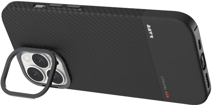 Etui Laut Kev Protect do Apple iPhone 16 Pro Max Black (L_IP24D_KE_BK) - obraz 5