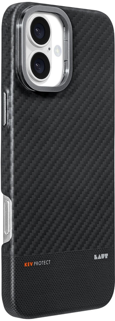 Etui Laut Kev Protect do Apple iPhone 16 Black (L_IP24A_KE_BK) - obraz 2