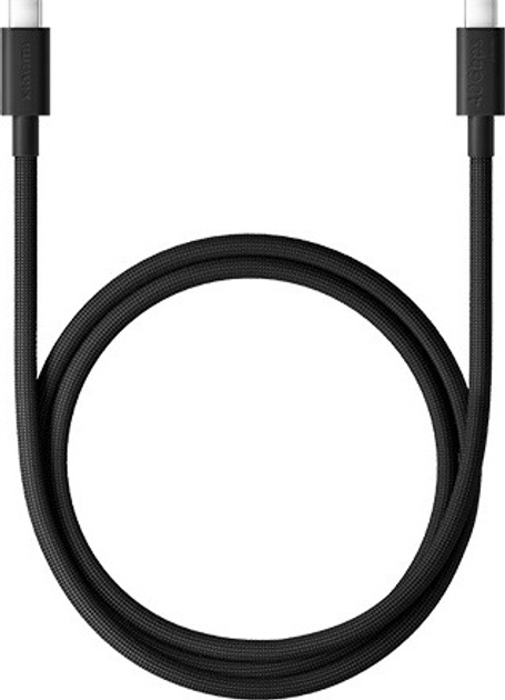 Кабель Xiaomi Mi 6A High-speed Braided USB Type-C - USB Type-C 1 m Black (BHR087BGL) - зображення 1