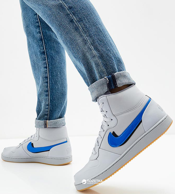 Nike ebernon sale mid blue