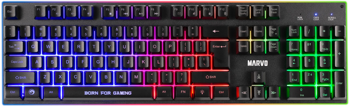 Комплект дротовий Marvo CM416 Loot 40 Black (CM416 CZ/SK) - зображення 2