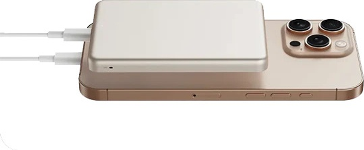 УМБ Xiaomi Super Slim Magnetic Power Bank 5000 mAh 15W Gold (BHR08PLGL) - зображення 6