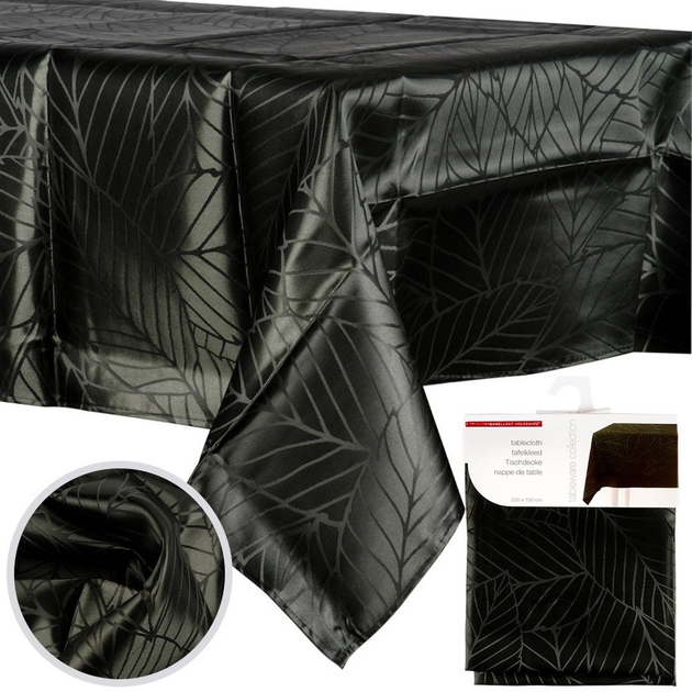 Obrus Excellent Houseware Ciemno-zielony 220 x 150 cm (8720573297134) - obraz 5