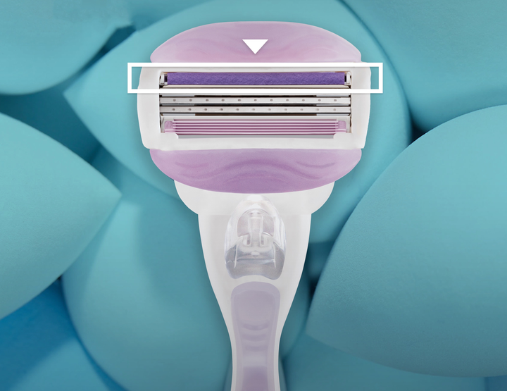 Набір змінних картриджів для гоління Venus Comfortglide Breeze для жінок 8 шт (7702018886463) - зображення 4