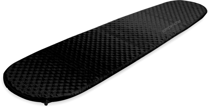 Килимок самонадувний надлегкий Spokey Rambler 180 × 50 см Чорний 944187 (5905339441874) - зображення 3