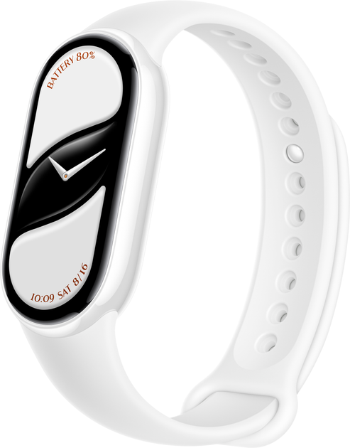Фітнес-браслет Xiaomi Smart Band 10 Ceramic Edition Pearl White (BHR07Y5GL) - зображення 3