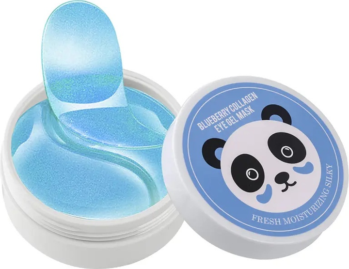 Гідрогелеві патчі Paloma Beauties Blueberry Collagen 60 шт (3665315029701) - зображення 1