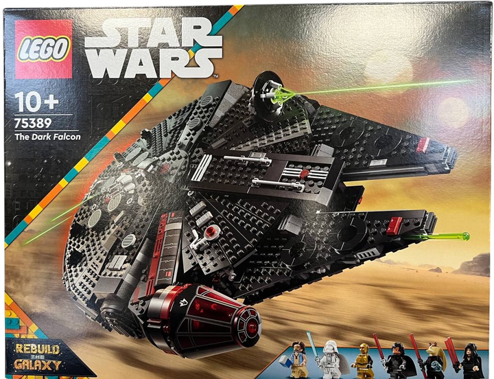 Конструктор LEGO Star Wars Темний Сокіл Тисячоліття 1579 елементів (75389) (955555912601240) - Уцінка - зображення 3