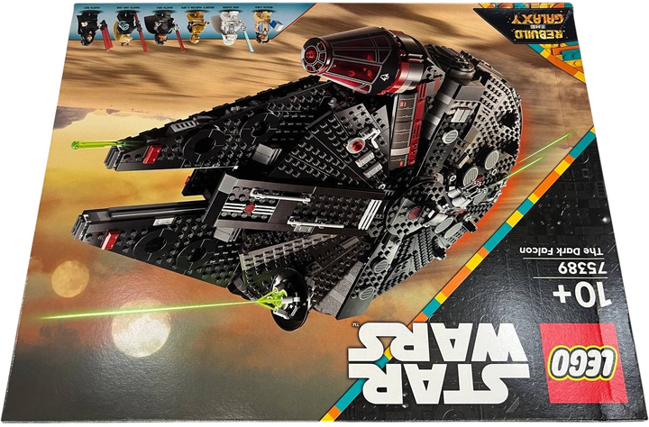 Конструктор LEGO Star Wars Темний Сокіл Тисячоліття 1579 елементів (75389) (955555912601331) - Уцінка - зображення 5