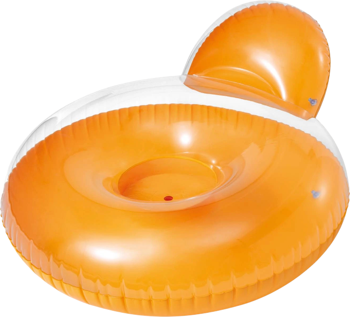 Pływający fotel Intex 137 x 122 cm 58889 Pomarańczowy (5908220475057)   - obraz 1