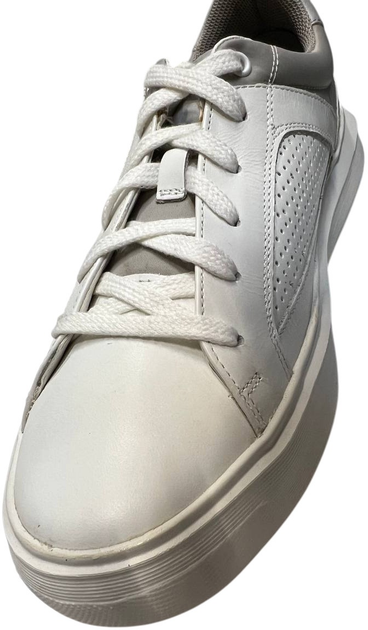 Чоловічі снікери Geox U155WA0003C-C1000 40 26.7 см Білі (8054730986709) (955555909350488) - Уцінка - зображення 5