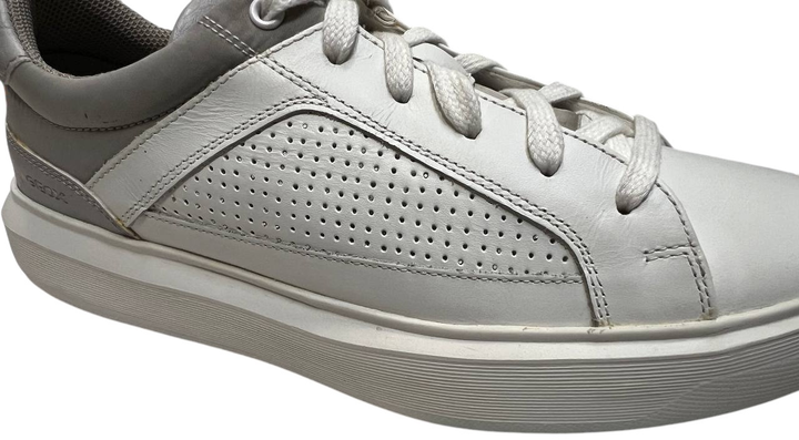 Чоловічі снікери Geox U155WA0003C-C1000 40 26.7 см Білі (8054730986709) (955555909350488) - Уцінка - зображення 6