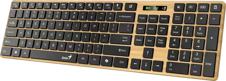 Klawiatura bezprzewodowa Genius Slimstar 7250BT Copilot Beige (31320004403) - obraz 2