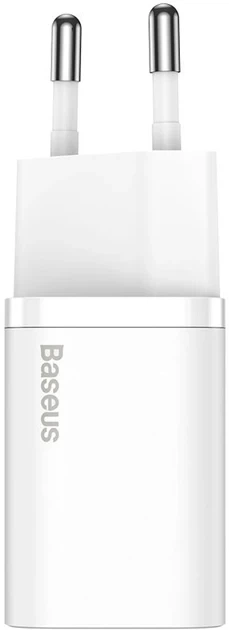 Зарядное Устройство Baseus Super Silicone PD Charger 25W (1Type-C) white - Фото 4 Зарядное Устройство Baseus Super Silicone PD Charger 25W (1Type-C) white - изображение 4