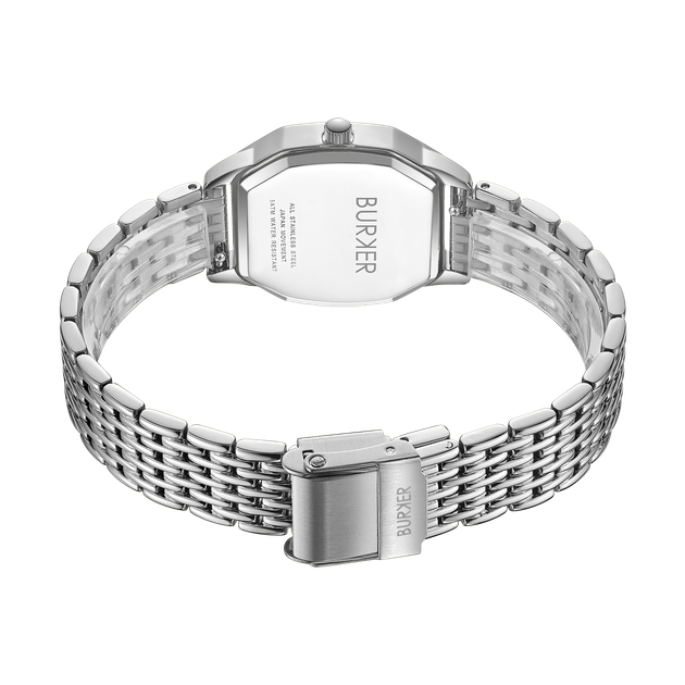 Жіночий Годинник Burker Watches Julia Біло-срібний - изображение 6
