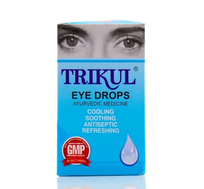 Очні краплі Трикул Тримед, 15 мл, Trikul eye drops Trimed Індія