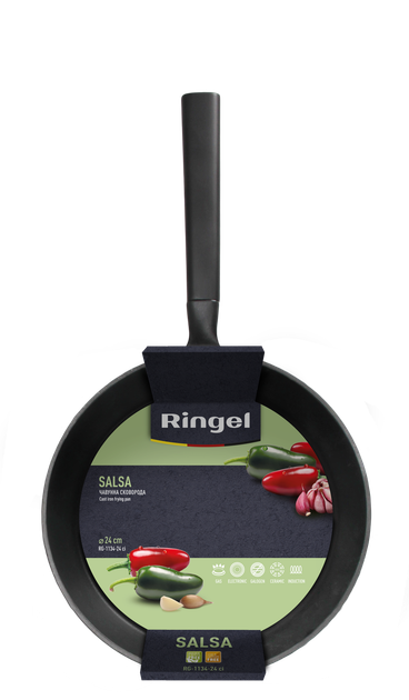 Сковорода чавунна Ringel Salsa 24 см (7135988) - изображение 5