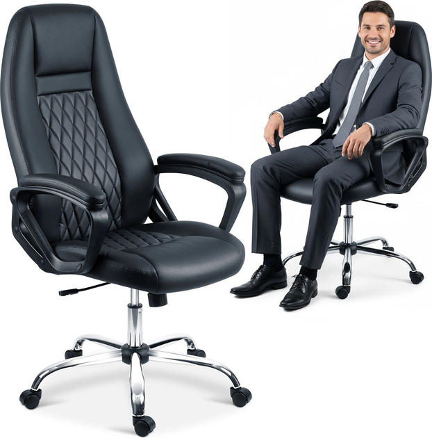 Офісне крісло Sofotel з екошкіри (5903890631413) - зображення 4