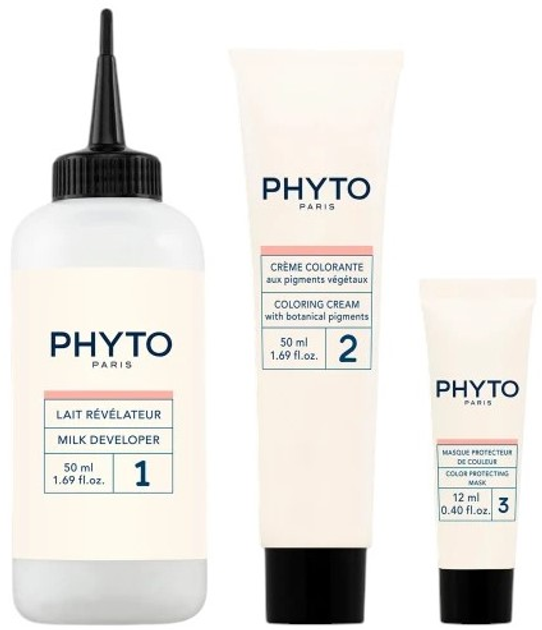 Krem-farba Phyto Color № 3 Dark Brown (3338221002525) - obraz 3