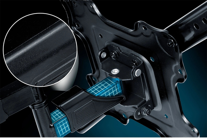 Кріплення для телевізора Humberg HM-884 Tilt 17-56 дюймів 35 кг (5903890626853) - зображення 7