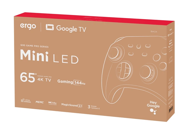 Телевізор ERGO 65MQ95 Game PRO (7123539) - изображение 4