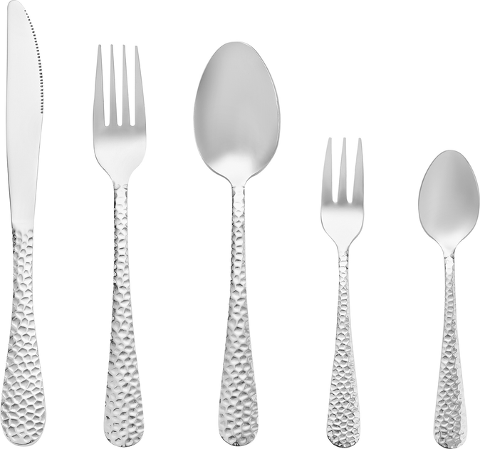 Komplet sztućców Ambition Bubble 30 elementów (5904134616135) - obraz 2