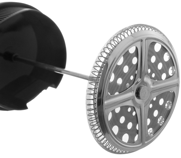 Zaparzacz tłokowy do kawy i herbaty Orion szklany Czarny 400 ml (8592381213862) - obraz 3