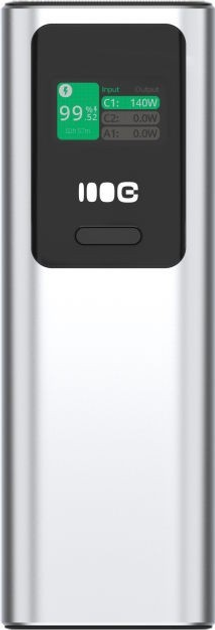 УМБ Green Cell PowerPlay Ultra 25200 mAh 140W Silver (PBGC25UD) - зображення 2