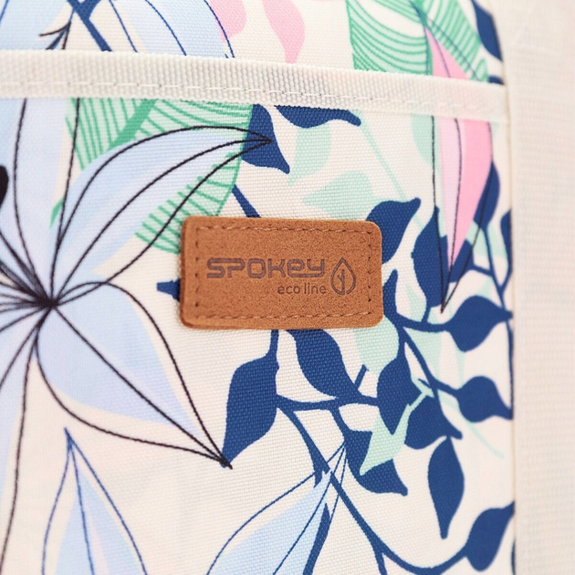 Термосумка Spokey ECO SIMPLY пляжна туристична пікнікова для їжі та напоїв об'ємом 12 л (5905339447555) - зображення 6