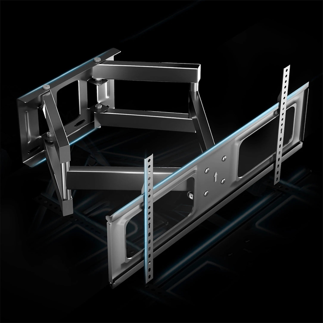 Кріплення для телевізора Humberg HM-880 Tilt 25-70 дюймів 50 кг (5903890626815) - зображення 9