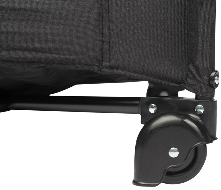 Kojec dla dzieci Caretero Esti czarny 126x65x74 cm (5908310397801) - obraz 6