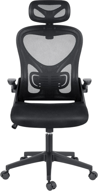 Офісне крісло Sofotel Todden з мікросітки Чорне (5903890623395) - зображення 2