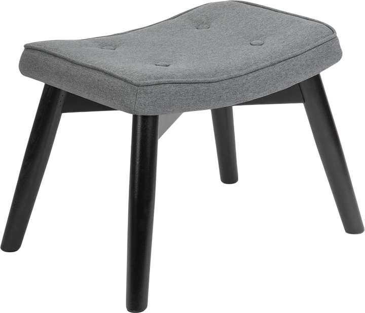 Fotel uszak Sofotel Norse z podnóżkiem Szary (5902854518944) - obraz 5