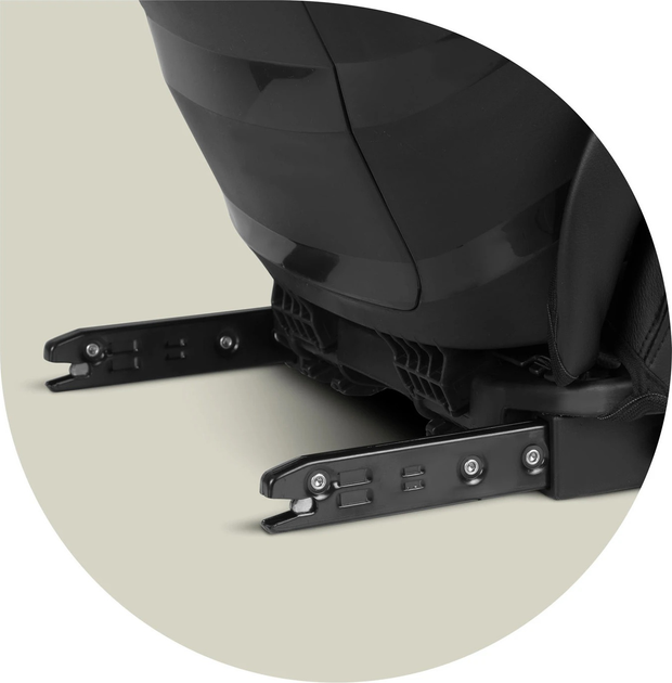 Автокрісло Nukido Louis ISOFIX 15-36 кг Чорно-червоне (5903890619138) - зображення 8