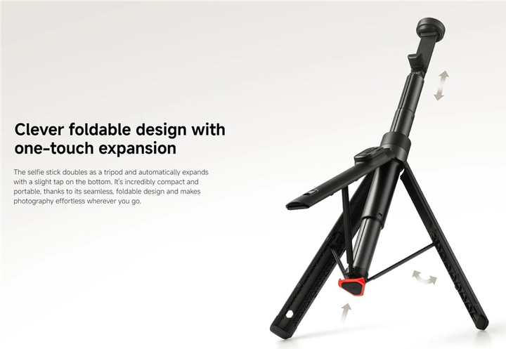 Селфі-трипод Xiaomi Zoom Floor 62" (BHR083ZGL) - зображення 6