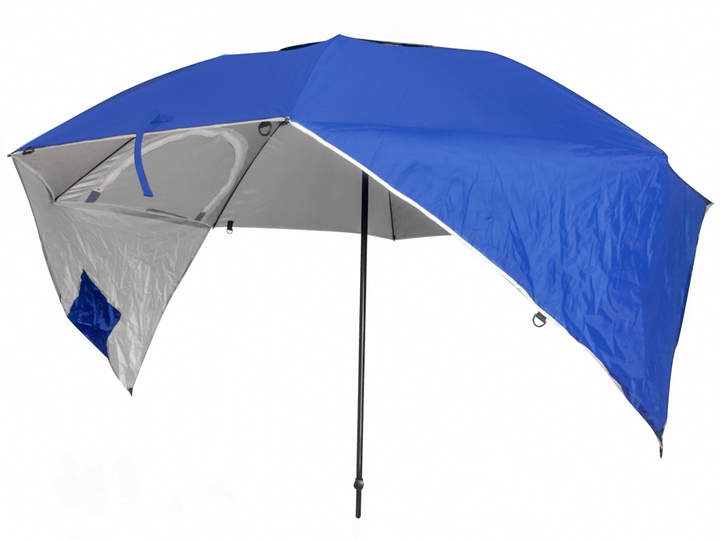 Parasol namiot plażowy ogrodowy składany duży XXL Ikonka 213 cm (KX5437_1) - obraz 2