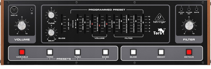 Синтезатор Behringer TORO (0718-ABE86-EU1) - зображення 2