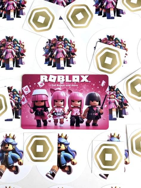 Фізична Roblox Gift Card 1000 Robux (Скретч-карта) |10$ (USD