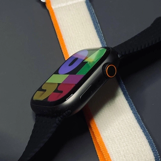 Сенсорные умные смарт-часы Smart HK9 Pro Plus меню на Украинском языке Black (16076-hbr) - изображение 2