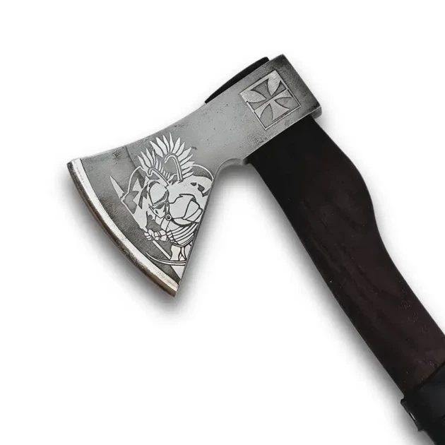 Сокира Gorillas BBQ Польський Гусар 39 см Чорний (TR5) - Фото 6 Сокира Gorillas BBQ Польський Гусар 39 см Чорний (TR5) - изображение 6